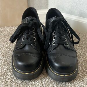 Black cap-toe Doc Martins - Rare